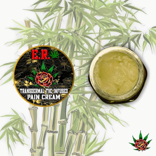 Eden Rose Processing - Eden Rose Transdermal THC Infused Pain Cream 100mg - 1