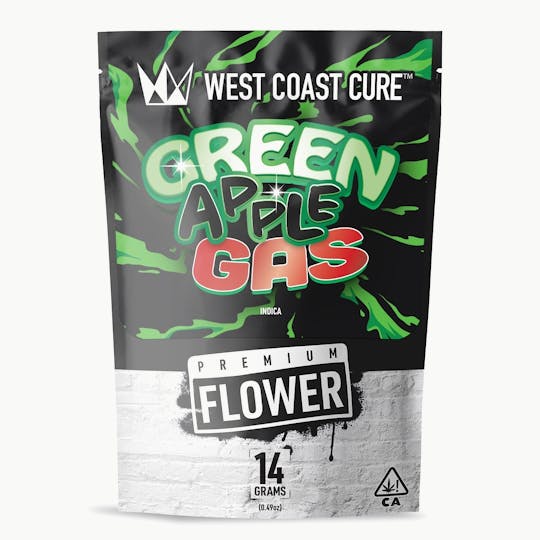 West Coast Cure - Green Apple Gas - 14G Premium Flower - 1