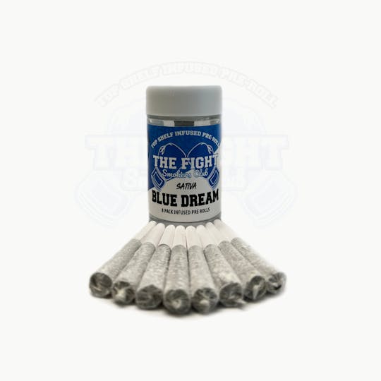 The Fight - BLUE DREAM .5G INFUSED PRE ROLL 8CT - THE FIGHT - 1