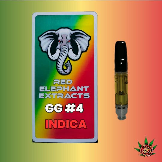 Eden Rose Processing - Red Elephant Cart 1g - GG #4 (Sativa) - 1