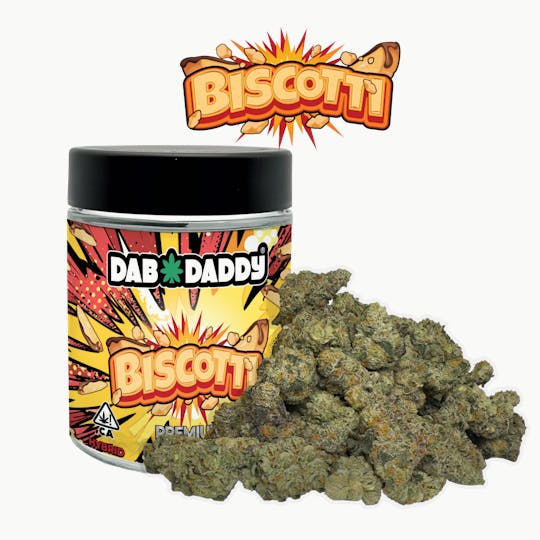 Dab Daddy Ⓡ - Biscotti Flower Dab Daddy® 28g Premium Indoor Flower - 1