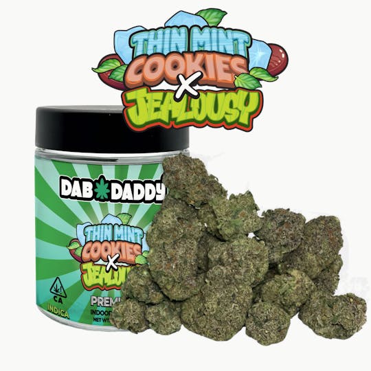 Dab Daddy Ⓡ - Thin Mint Cookies X Jealousy Flower Dab Daddy® 28g - 1
