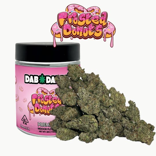 Dab Daddy Ⓡ - Frosted Donuts Flower Dab Daddy® 28g Premium Indoor Flower - 1
