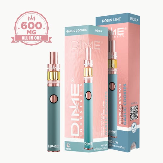 Dime Industries - Garlic Cookies Rosin Line 600mg All in One Device - 1