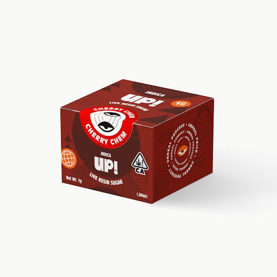 UP! - Cherry Chem (Indica) Live Resin Sugar 1g - 1