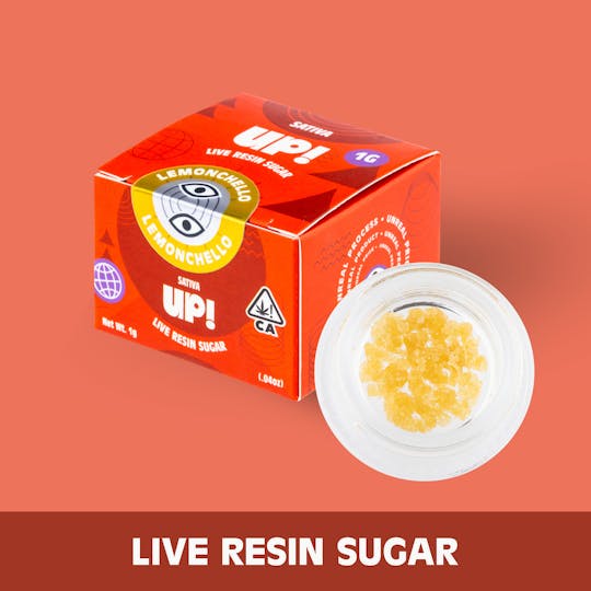 UP! - Lemonchello (Sativa) Live Resin Sugar 1g - 1