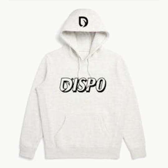 Dispo - Dispo | Merch | Graphic Hoodie - Gray - 1
