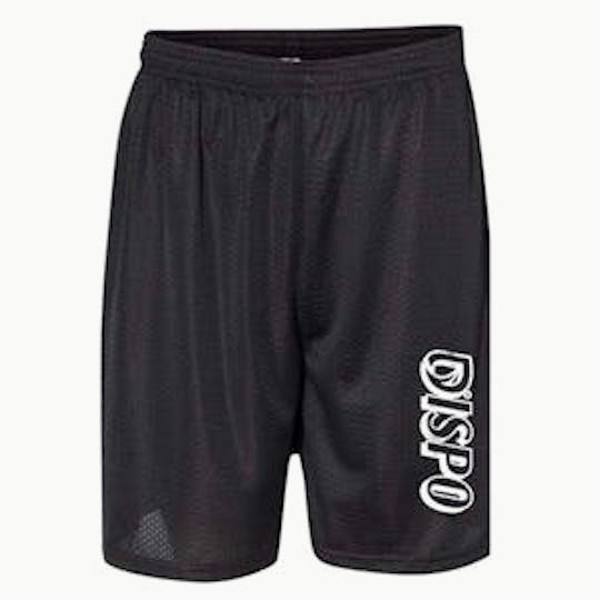 Dispo - Dispo | Merch | Men's Graphic Shorts - Black - 1