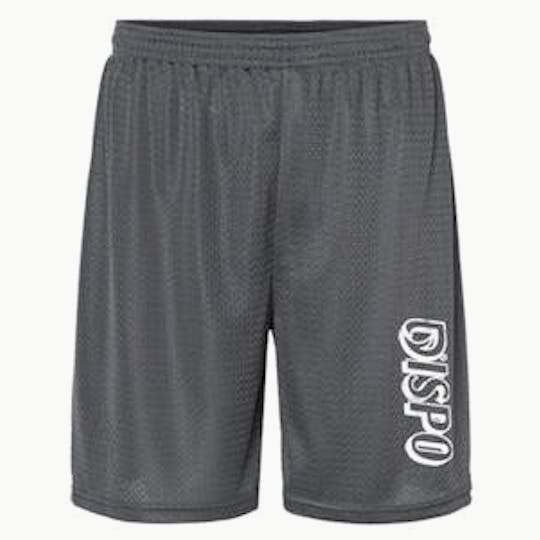 Dispo - Dispo | Merch | Men's Graphic Shorts - Charcoal - 1