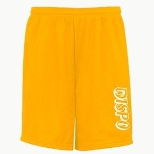 Dispo - Dispo | Merch | Men's Graphic Shorts - Gold - 1
