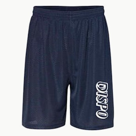 Dispo - Dispo | Merch | Men's Graphic Shorts - Navy - 1