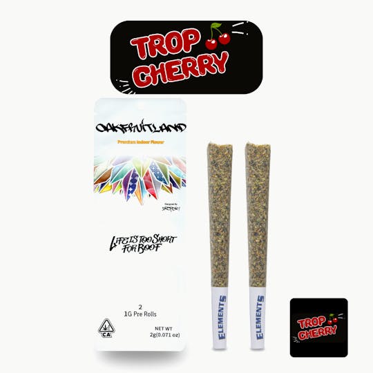 Oakfruitland (OFL) - Trop Cherry Pre Roll 2g - Dual Pack Series - 1