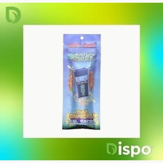 Dispo - Rooted and Zooted 2g Dual Chamber Vape | Pink Champagne/Pineapple Express - 1