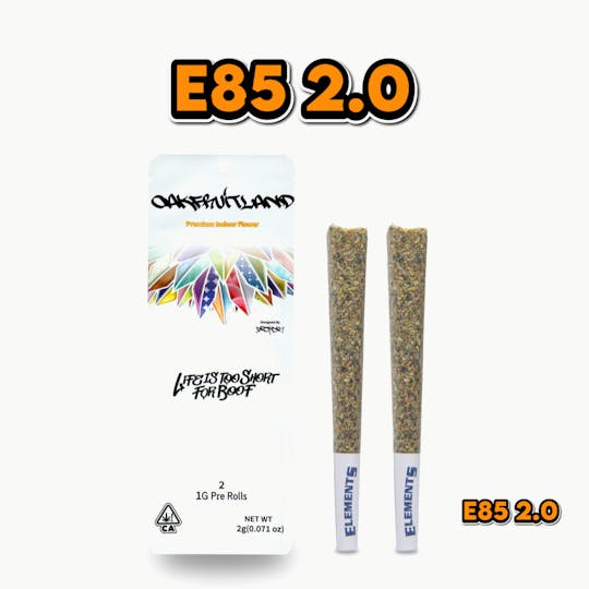 Oakfruitland (OFL) - E85 2.0 Pre Roll 2g - Dual Pack Series - 1