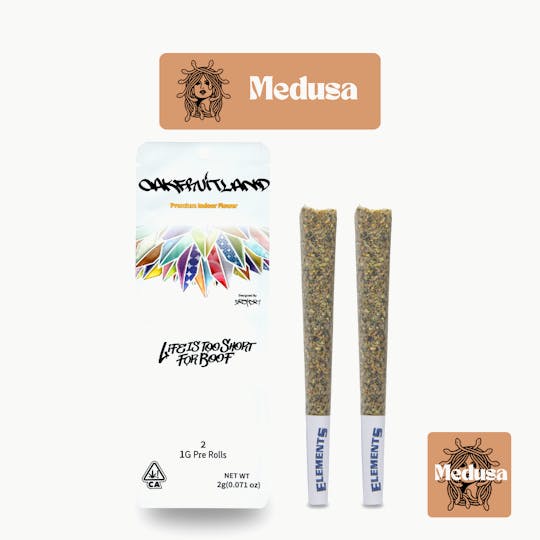 Oakfruitland (OFL) - Medusa Pre Roll 2g - Dual Pack Series - 1