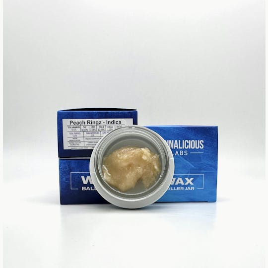 Cannalicious Labs - Peach Ringz Wax - Indica - 1