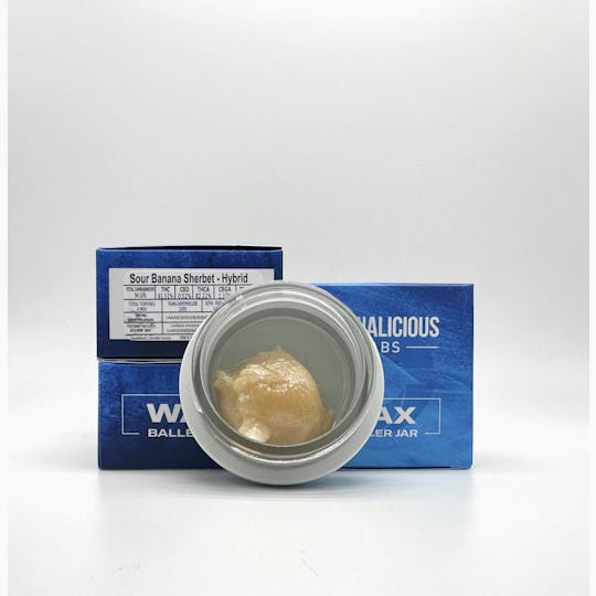 Cannalicious Labs - Sour Banana Sherbet Wax - Hybrid - 1