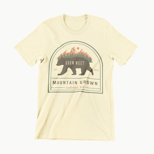 Grow West Cannabis Company - Grow West | T-Shirt | Mountain Grown | Large - 1