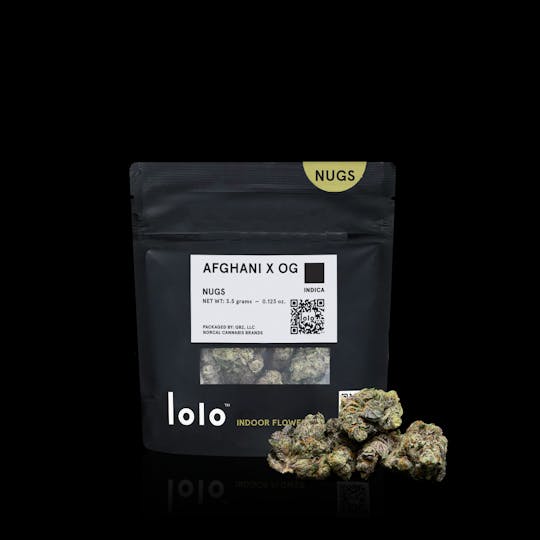 lolo - Afghani x OG | Indoor Nugs | 3.5g - 1