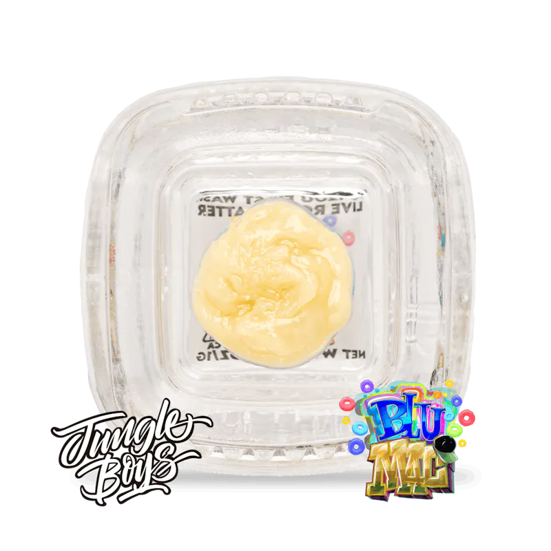 Jungle Boys Blu Mac - 2.5g 90-120u 1st Wash Live Rosin Batter concentrate