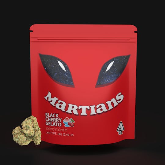 Martians - Black Cherry Gelato | Flower | 14g - 1