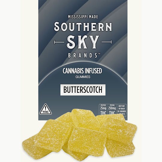 Southern Sky Brands - Butterscotch Gummies 250mg - 1