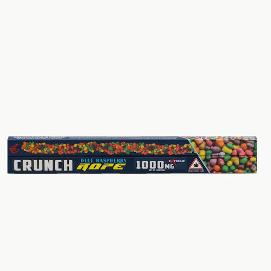 Cured - 1,000mg Crunch Rope - Blue Raspberry - 1