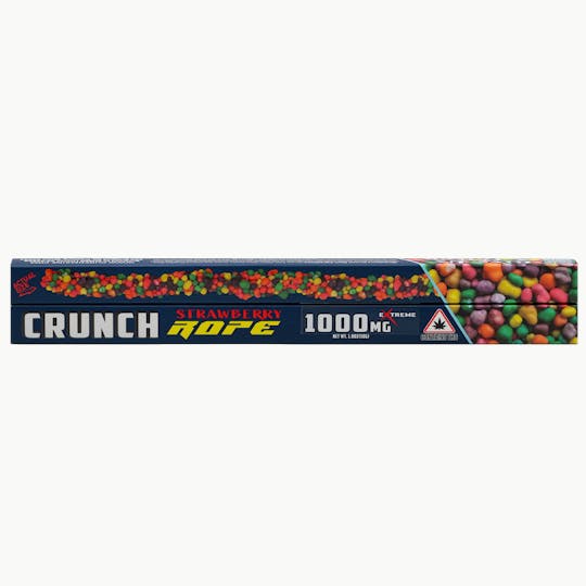 Cured - 1,000mg Crunch Rope - Strawberry - 1