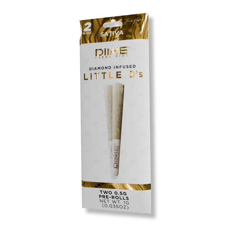 Dime Industries Blue Nerds Little D's Sativa Pre-Rolls 2-Pack (1g)