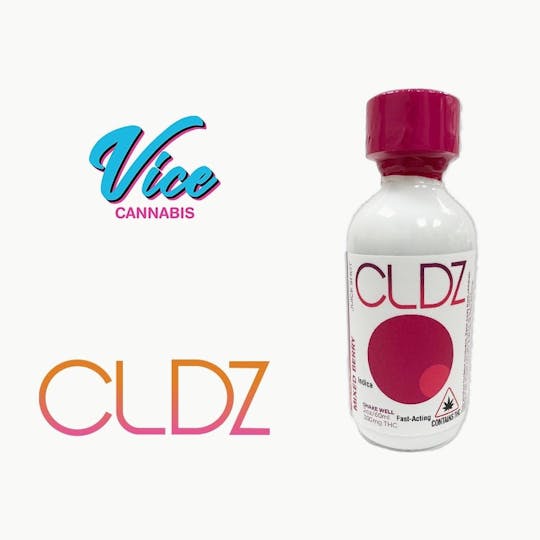 Vice Cannabis - CLDZ Juice Shot: Mixed Berry 100mg - 1