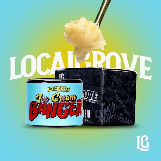 Localgrove - Local Grove Live Hash Rosin | Ice Cream Banger | 1G - 1