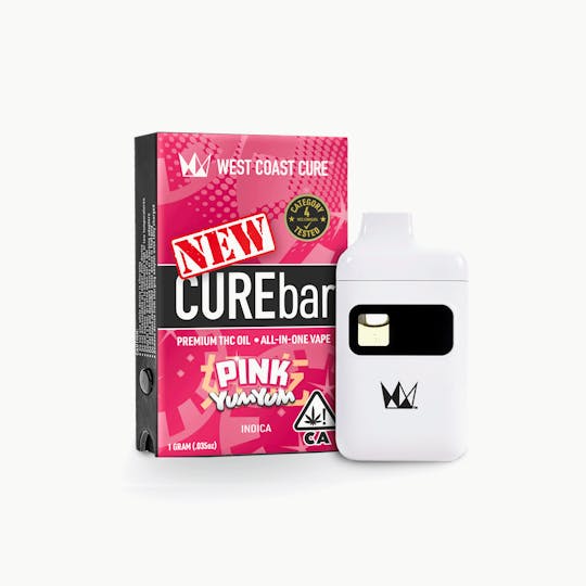 West Coast Cure - Pink Yum Yum AIO CUREbar - 1G - 1