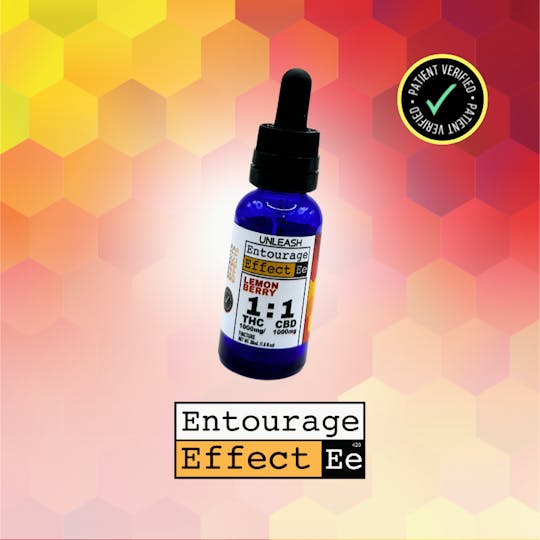 710Trading - Entourage Effect - Lemon Berry Tincture 1:1 - 1