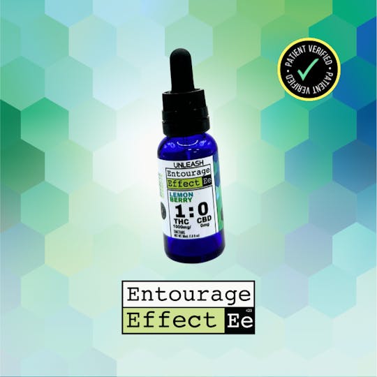 710Trading - Entourage Effect 1:0 Lemon Berry Tincture - 1