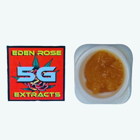 Eden Rose Processing - Eden Rose Extracts Baller Jar 5g - Black Ice (Hybrid) - 1