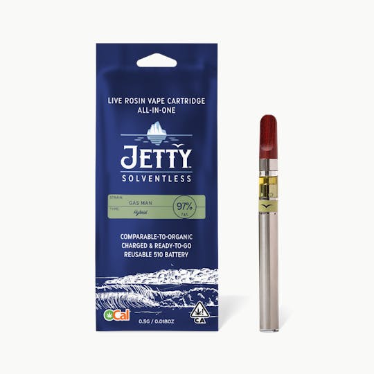 Jetty Extracts - Gas Man OCal Solventless All-in-One Vape Pen .5g - 1