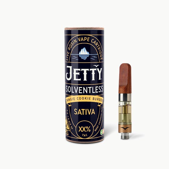 Jetty Extracts - Tangie Cookie Burger OCal Solventless Cartridge .5g - 1
