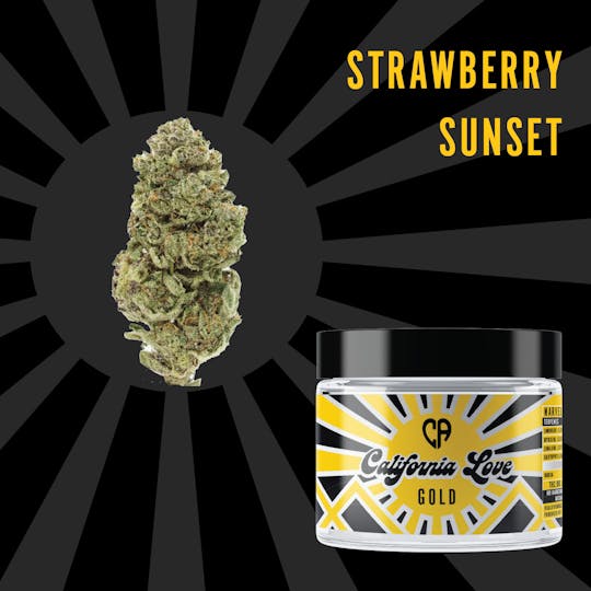 California Love - Gold | Strawberry Sunset | 3.5g - 1