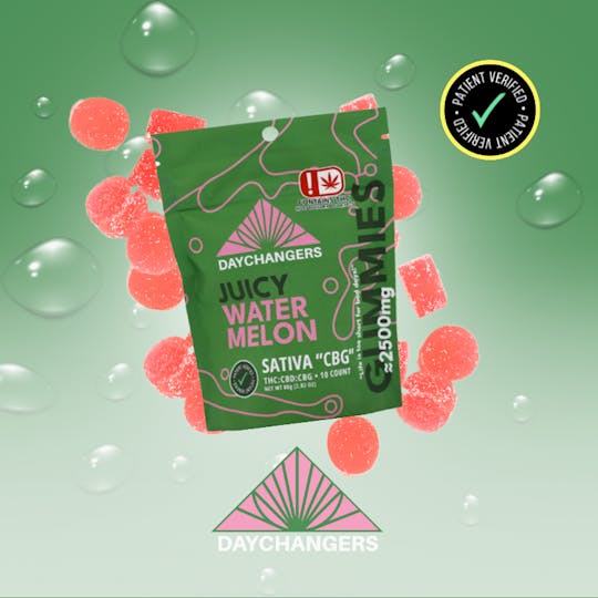 710Trading - Edible - Day Changers - 2500mg THC Sativa Watermelon Gummy 10ct - 1