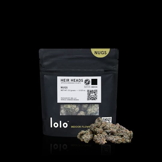 lolo - Heir Heads | Indoor Nugs | 3.5g - 1