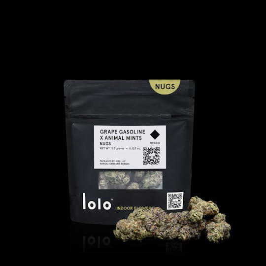 lolo - Grape Gasoline x Animal Mints | Indoor Nugs | 3.5g - 1
