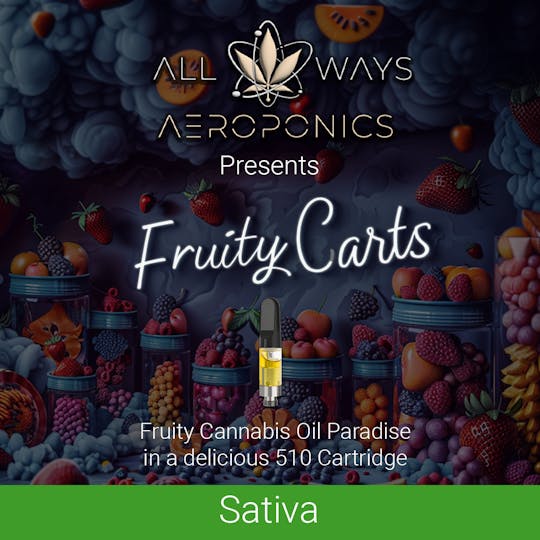 All Ways Aeroponics - All Ways | 1g Fruity Cartridge | Pineapple Express | Sativa - 1
