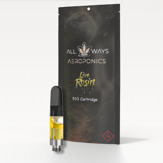 All Ways Aeroponics - All Ways | 0.5g Live Rosin Cartridge | Pineapple Pomegranate - 1