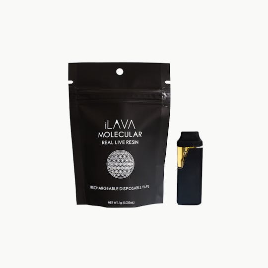 iLAVA - Molecular Live Resin Disposable 1000mg - Gastropop - 1
