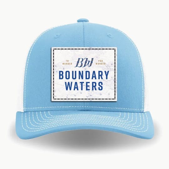 Boundary Waters - Boundary Waters Columbia Blue/White Hat - 1