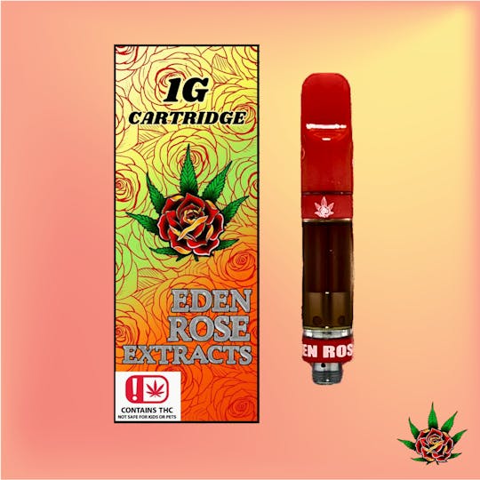 Eden Rose Processing - Eden Rose Cured Resin Cart 1g - Apples and Bananas - 1