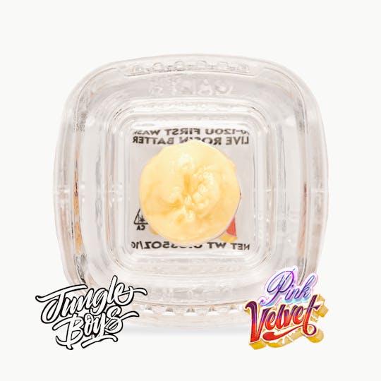Jungle Boys - Jungle Boys | Pink Velvet - .5g 90-120u 1st Wash Live Rosin Batter - 1