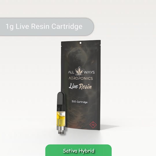All Ways Aeroponics - All Ways Aeroponics | 1g Live Resin Cartridge | Blue Cookies - 1