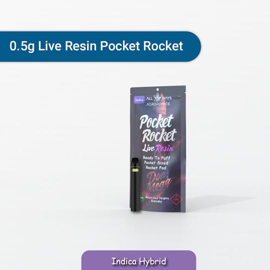 All Ways Aeroponics - Pocket Rocket Live Resin 0.5g Don Mega All In One - 1