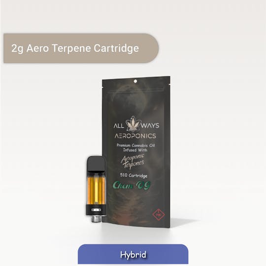 All Ways Aeroponics - All Ways 2g Chem OG Premium Cannabis Oil Cartridge - 1